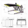 Dispositif de stationnement de voiture de ciseaux